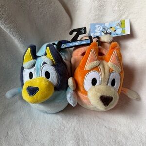 Bluey Toddler 3D Characters Slippers size 7/8 cute cozy Bingo